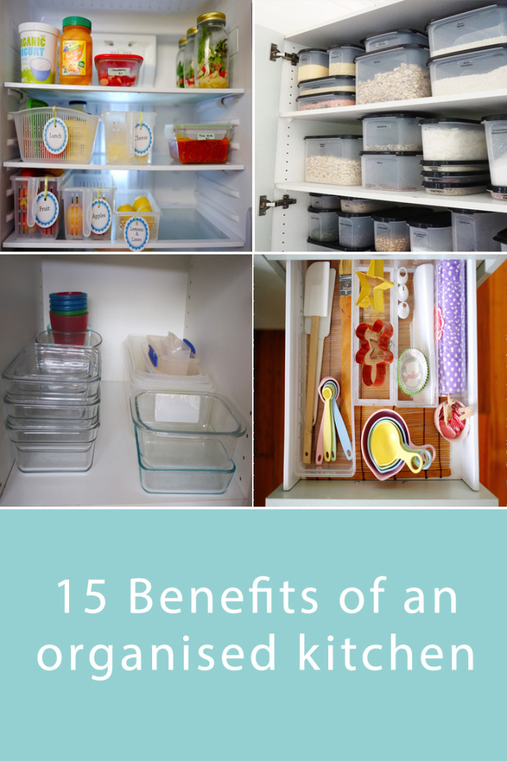 Benefits of an organised kitchen -Blog  Home Organisation-The