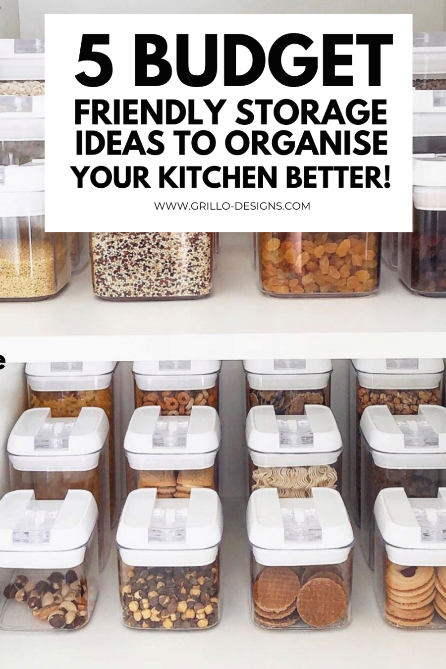BUDGET FRIENDLY STORAGE IDEAS FOR A PERFECTLY ORGANISED KITCHEN