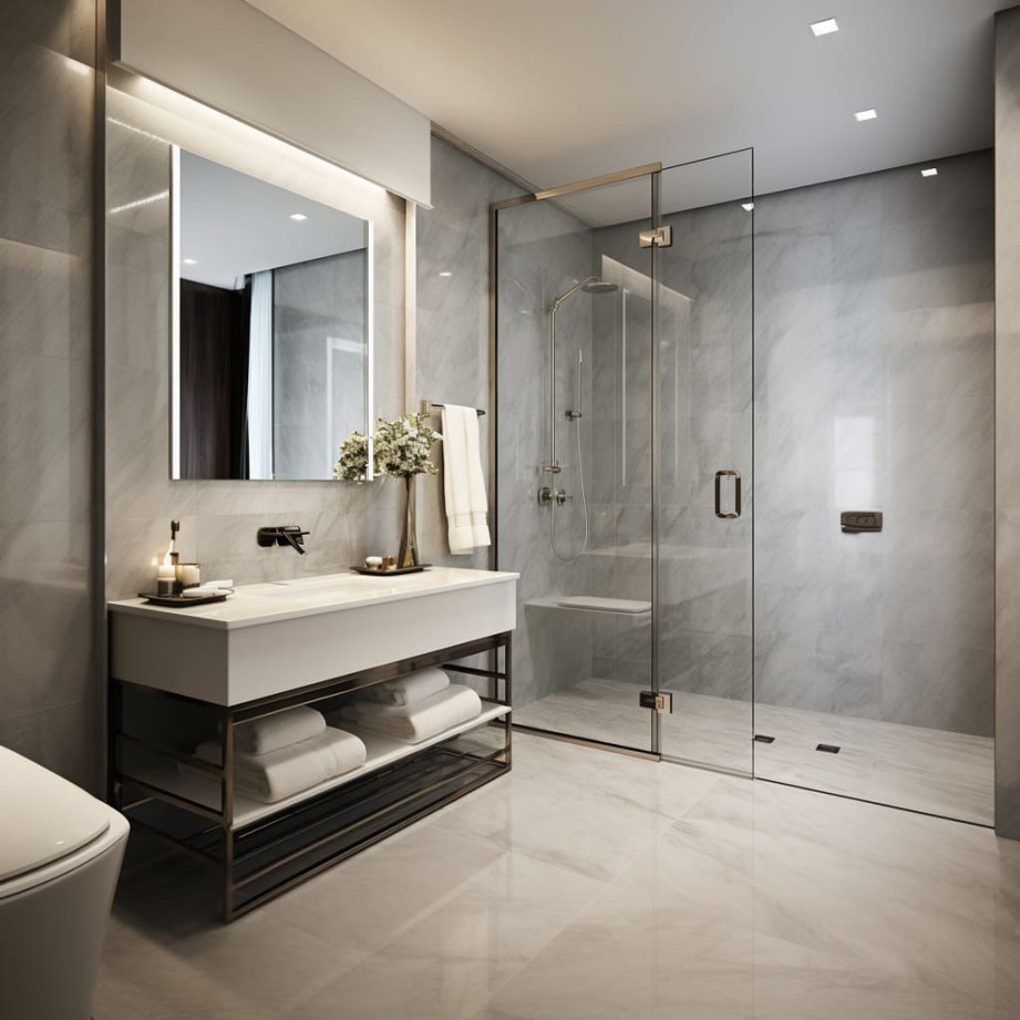 Modern Bathroom Design: Style, Comfort, and Materials  FH